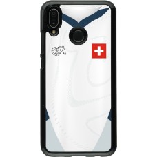 Huawei P20 Lite Case Hülle - Schweiz Away personalisierbares Fussballtrikot