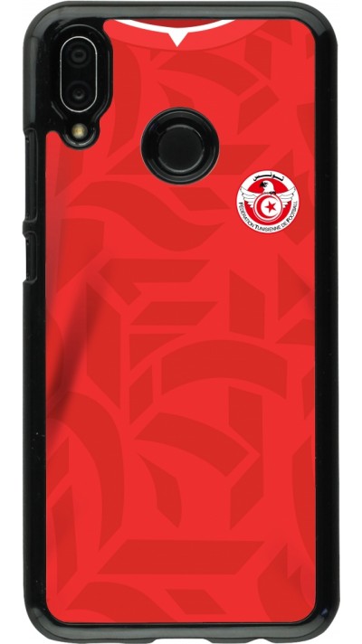 Huawei P20 Lite Case Hülle - Tunesien 2022 personalisierbares Fussballtrikot