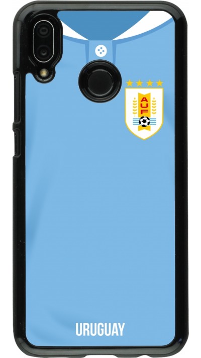 Huawei P20 Lite Case Hülle - Uruguay 2022 personalisierbares Fussballtrikot