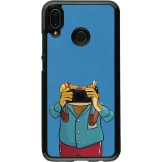 Coque Huawei P20 Lite - Frog with camera DTMF