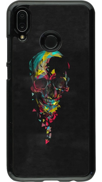Huawei P20 Lite Case Hülle - Halloween 22 colored skull