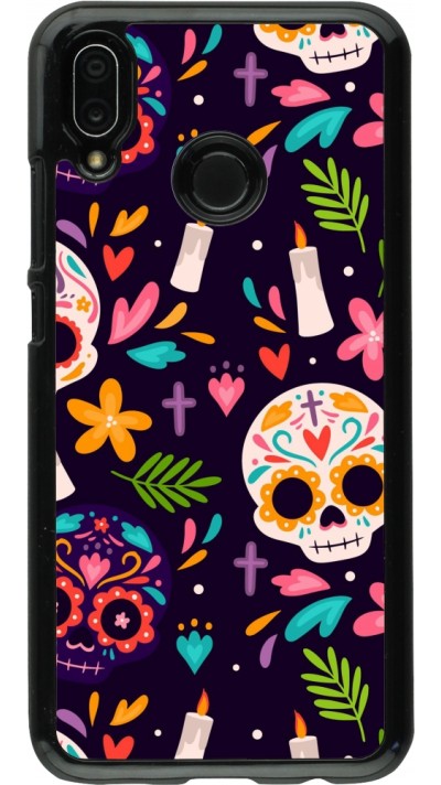 Huawei P20 Lite Case Hülle - Halloween 2023 mexican style