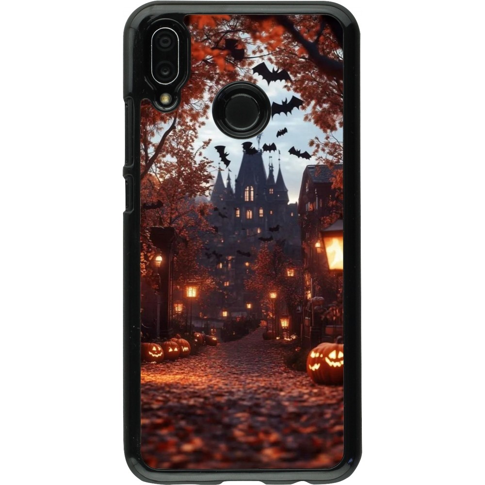 Huawei P20 Lite Case Hülle - Halloween 2025 Haunted house