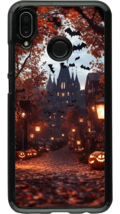 Huawei P20 Lite Case Hülle - Halloween 2025 Haunted house