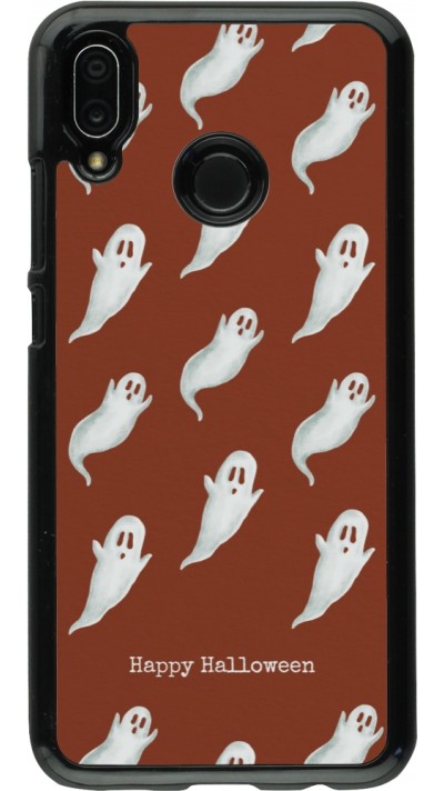 Huawei P20 Lite Case Hülle - Halloween 2025 Pattern of ghosts