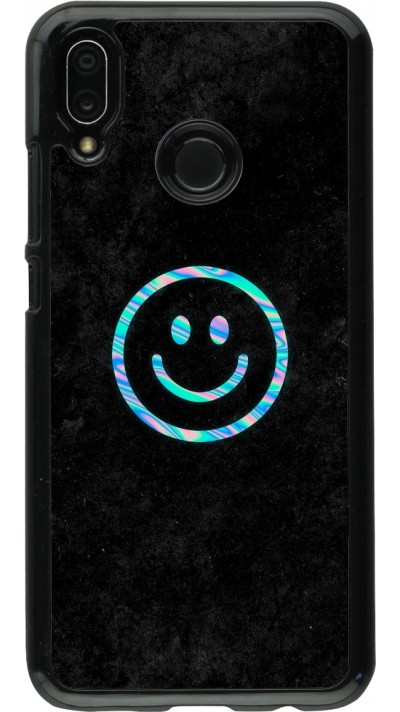 Huawei P20 Lite Case Hülle - Happy smiley irisirt