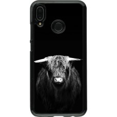 Huawei P20 Lite Case Hülle - Highland calf black