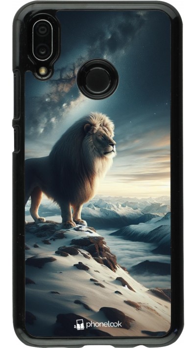 Coque Huawei P20 Lite - Le lion blanc