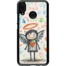 Coque Huawei P20 Lite - Little Angel Sketch Love