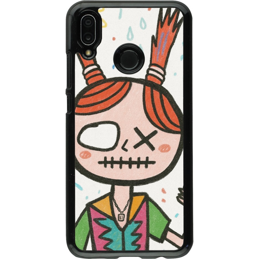 Coque Huawei P20 Lite - Little Girl Sketch