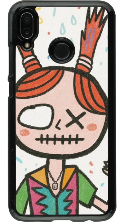 Coque Huawei P20 Lite - Little Girl Sketch