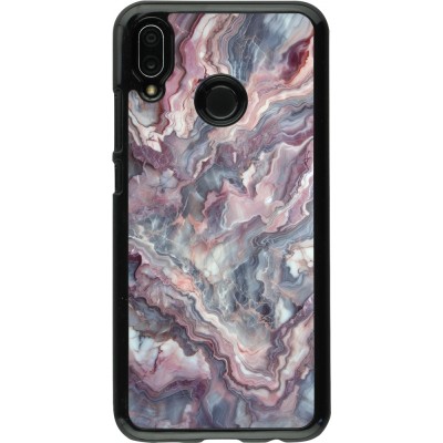 Coque Huawei P20 Lite - Marbre violette argentée