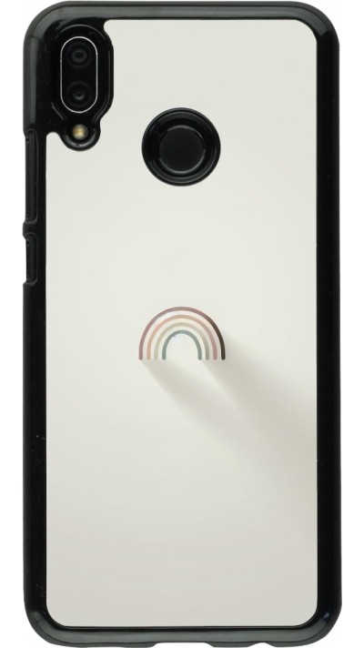 Huawei P20 Lite Case Hülle - Mini Regenbogen Minimal