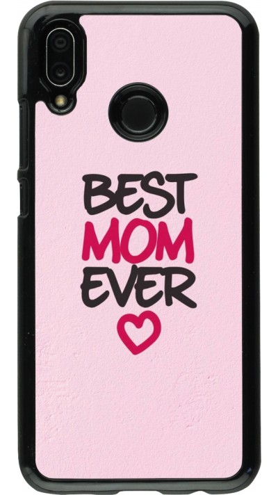 Coque Huawei P20 Lite - Mom 2023 best Mom ever pink