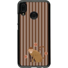 Coque Huawei P20 Lite - Monkey with stripes