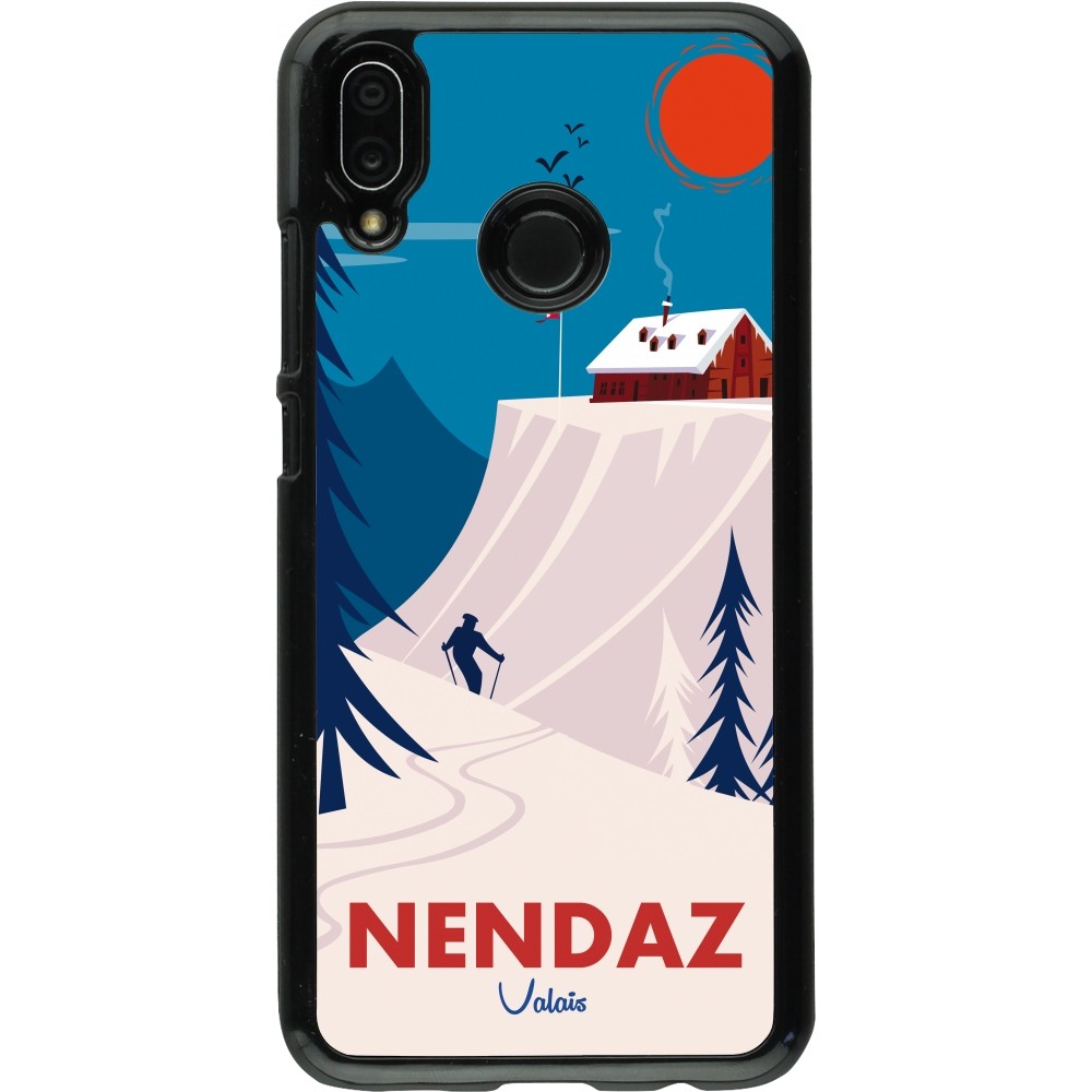 Coque Huawei P20 Lite - Nendaz Cabane Ski