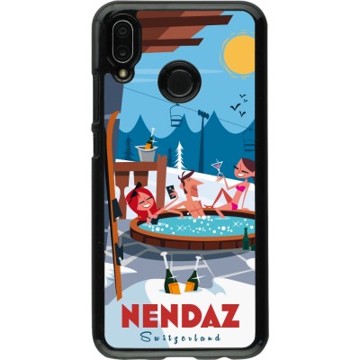 Coque Huawei P20 Lite - Nendaz Mountain Jacuzzi