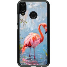 Huawei P20 Lite Case Hülle - Paint Flamingo