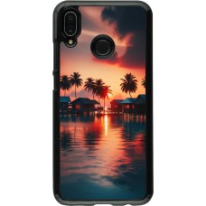 Huawei P20 Lite Case Hülle - Paradies Malediven