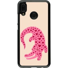 Huawei P20 Lite Case Hülle - Pink crocodile 2026