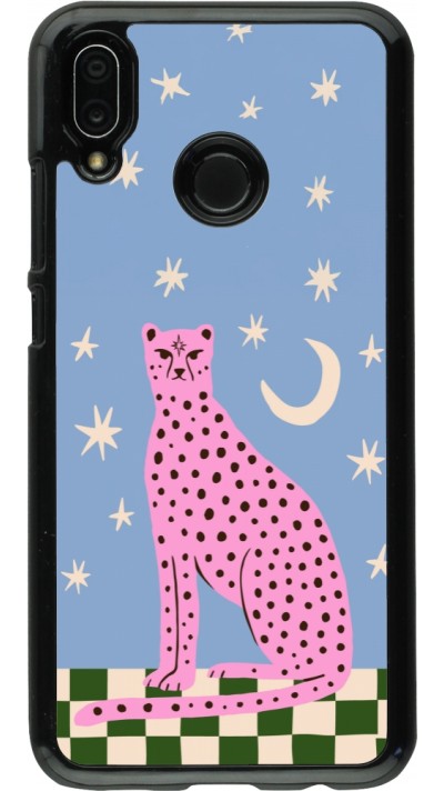 Huawei P20 Lite Case Hülle - Pink leopard with stars 2026