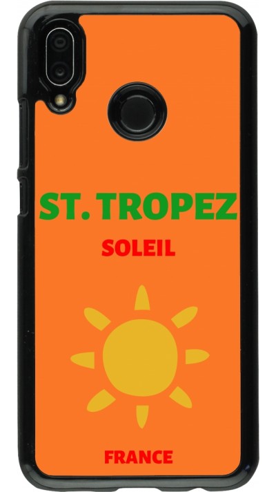Huawei P20 Lite Case Hülle - Pop Summer Destination St-Tropez