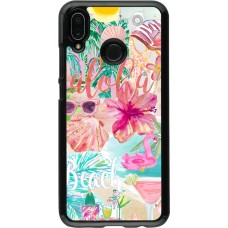 Huawei P20 Lite Case Hülle - Preppy Collage Aloha