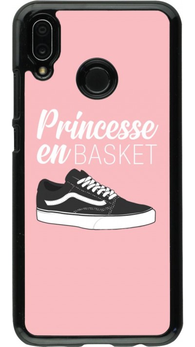 Coque Huawei P20 Lite - princesse en basket