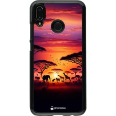 Coque Huawei P20 Lite - Safari sunset wildlife