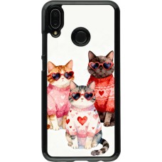 Coque Huawei P20 Lite - Saint Valentines Day 26 Cat Love