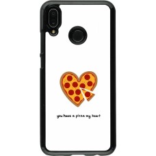 Huawei P20 Lite Case Hülle - Saint Valentines Day 26 You have my pizza heart