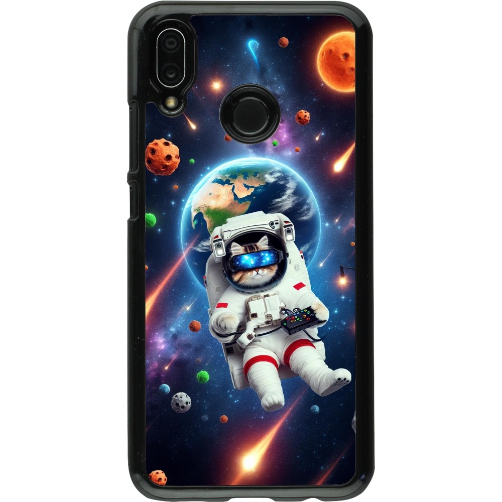 Huawei P20 Lite Case Hülle - VR SpaceCat Odyssee