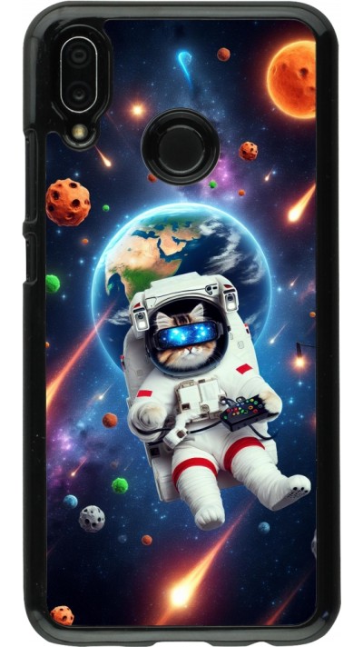 Huawei P20 Lite Case Hülle - VR SpaceCat Odyssee