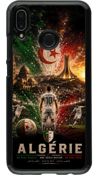 Coque Huawei P20 Lite - Football Algérie splash 2026