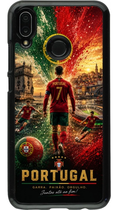 Coque Huawei P20 Lite - Football Portugal splash 2026