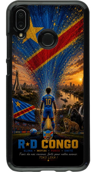 Coque Huawei P20 Lite - Football République démocratique du Congo splash 2026
