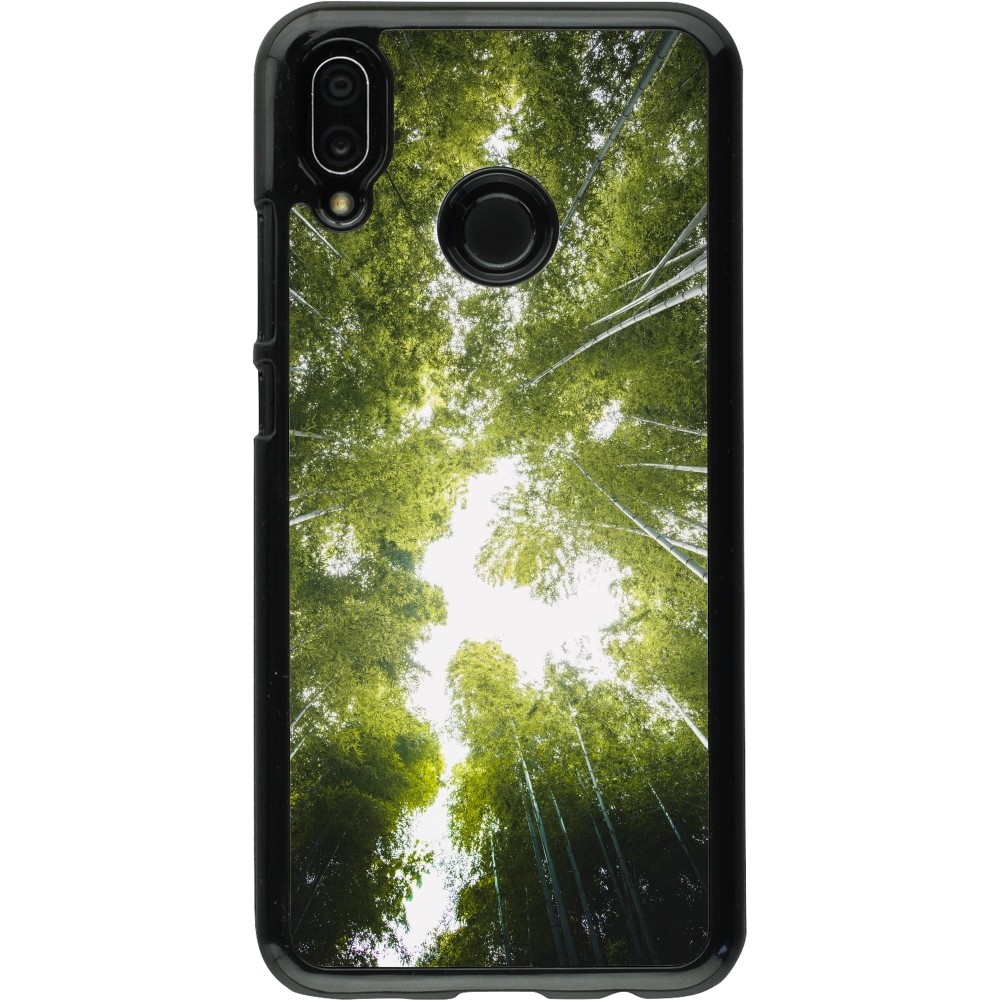 Huawei P20 Lite Case Hülle - Spring 23 forest blue sky