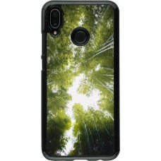 Huawei P20 Lite Case Hülle - Spring 23 forest blue sky