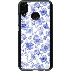Coque Huawei P20 Lite - Spring 23 watercolor blue flowers