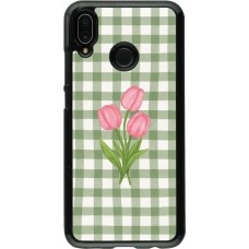 Coque Huawei P20 Lite - Green vichy tulips Spring 2026