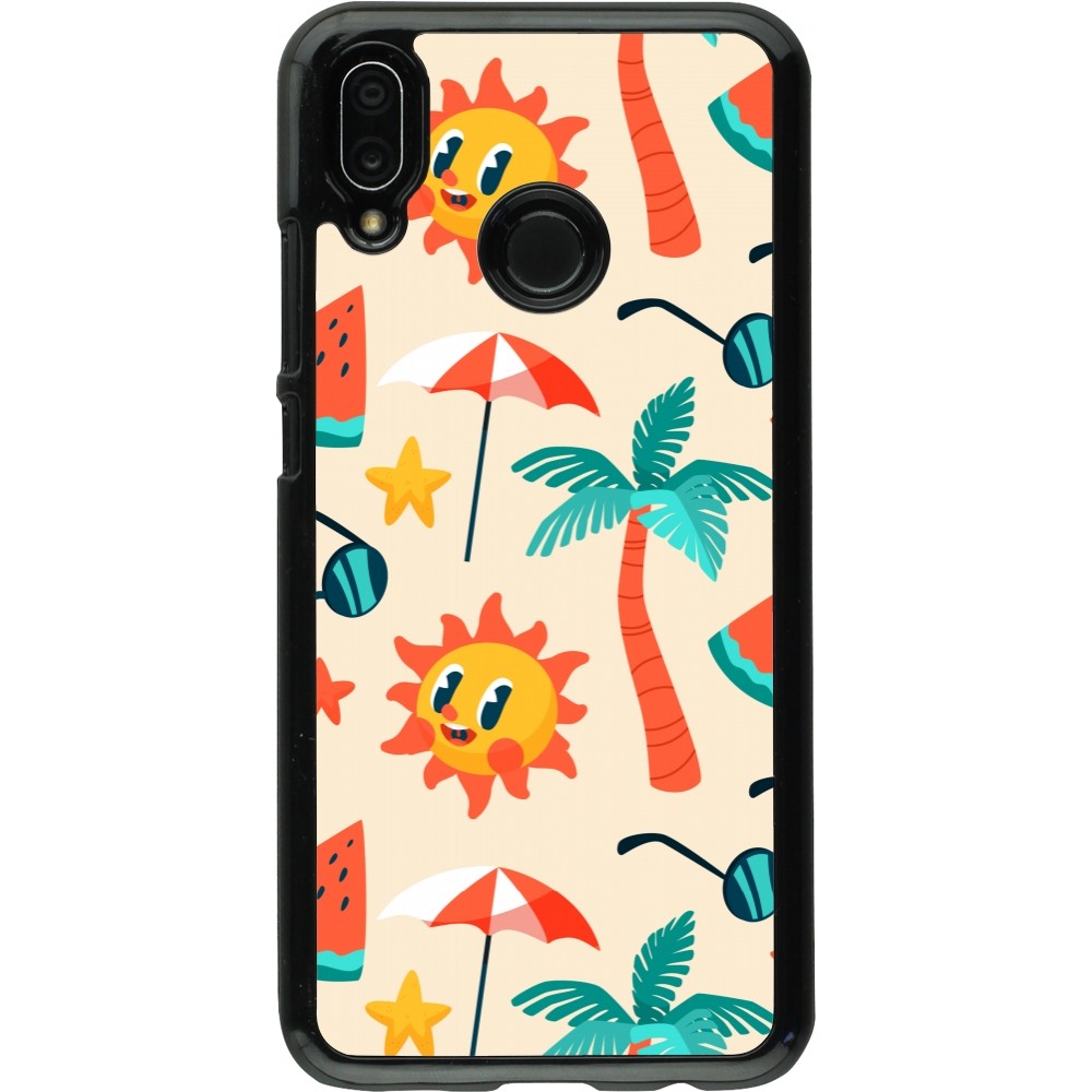 Coque Huawei P20 Lite - Summer 2025 Pattern soleil