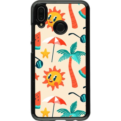Huawei P20 Lite Case Hülle - Summer 2025 Pattern soleil
