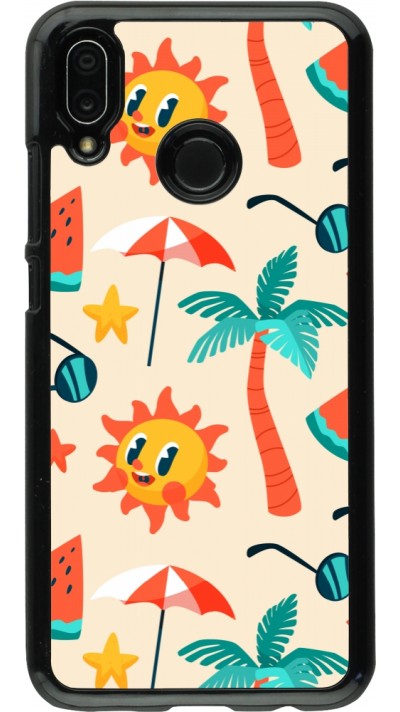 Coque Huawei P20 Lite - Summer 2025 Pattern soleil