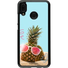 Huawei P20 Lite Case Hülle - Pineapple with glasses Summer 2026