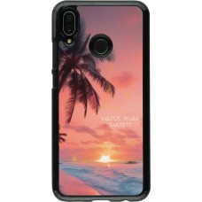 Huawei P20 Lite Case Hülle - Watch more sunsets Summer 2026