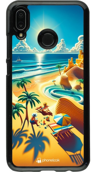 Huawei P20 Lite Case Hülle - Sonnenuntergang Brise
