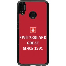 Huawei P20 Lite Case Hülle - Switzerland Great Since 1291