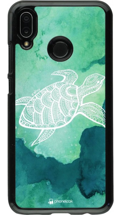 Coque Huawei P20 Lite - Turtle Aztec Watercolor