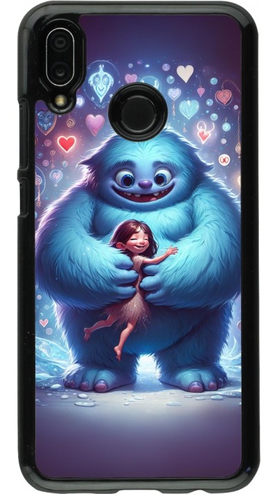 Huawei P20 Lite Case Hülle - Valentin 2024 Flauschige Liebe