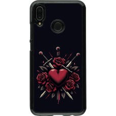 Coque Huawei P20 Lite - Valentine 2024 gothic love